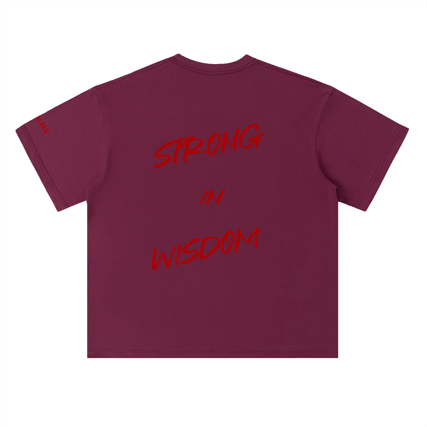 "The Path" Heavyweight Drop Shoulder Cotton T-Shirt
