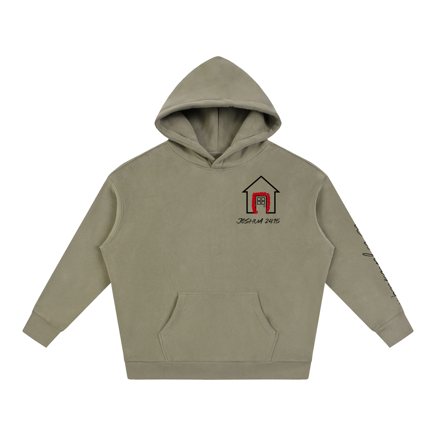 "Our House" Oversize Fleeced Hoodie