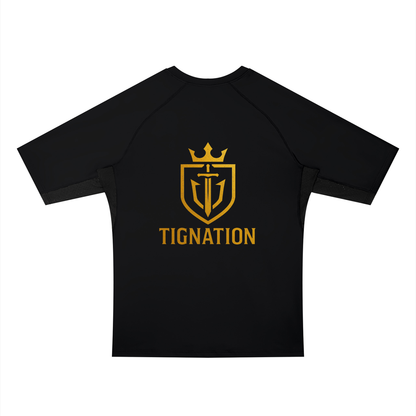 "It Is Finished" Men’s Color Block Raglan T-Shirt