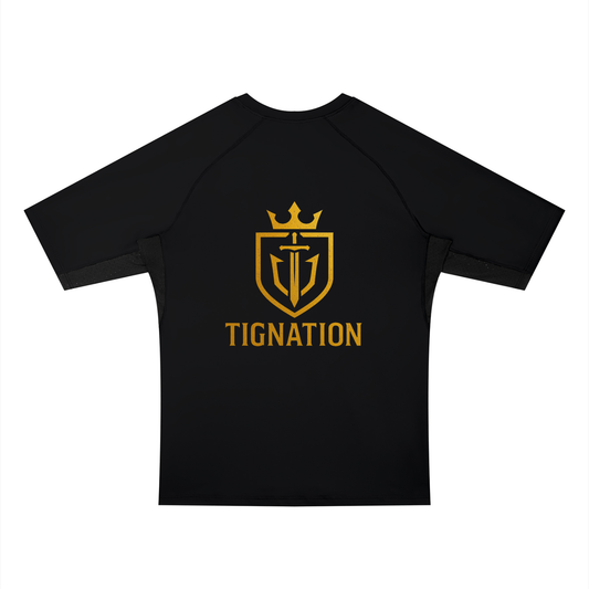 "It Is Finished" Men’s Color Block Raglan T-Shirt