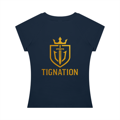"Our House" Women’s Slim Raglan T-Shirt