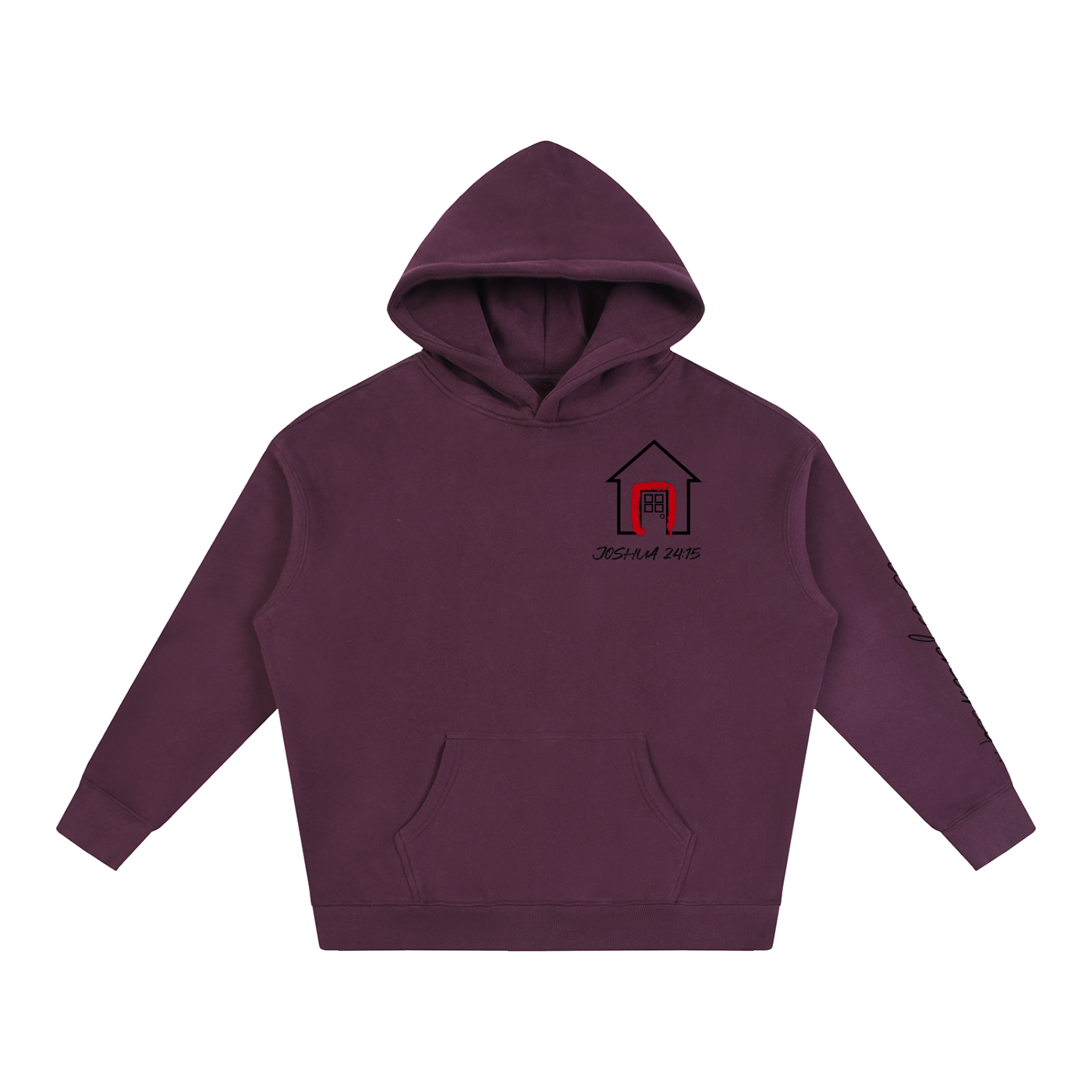"Our House" Oversize Fleeced Hoodie