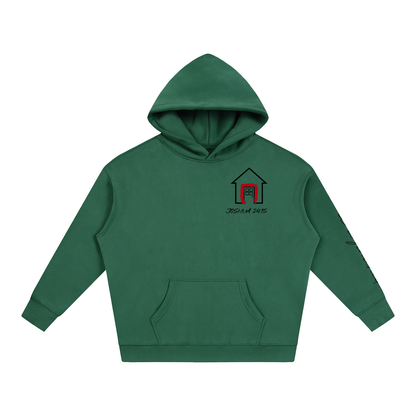 "Our House" Oversize Fleeced Hoodie