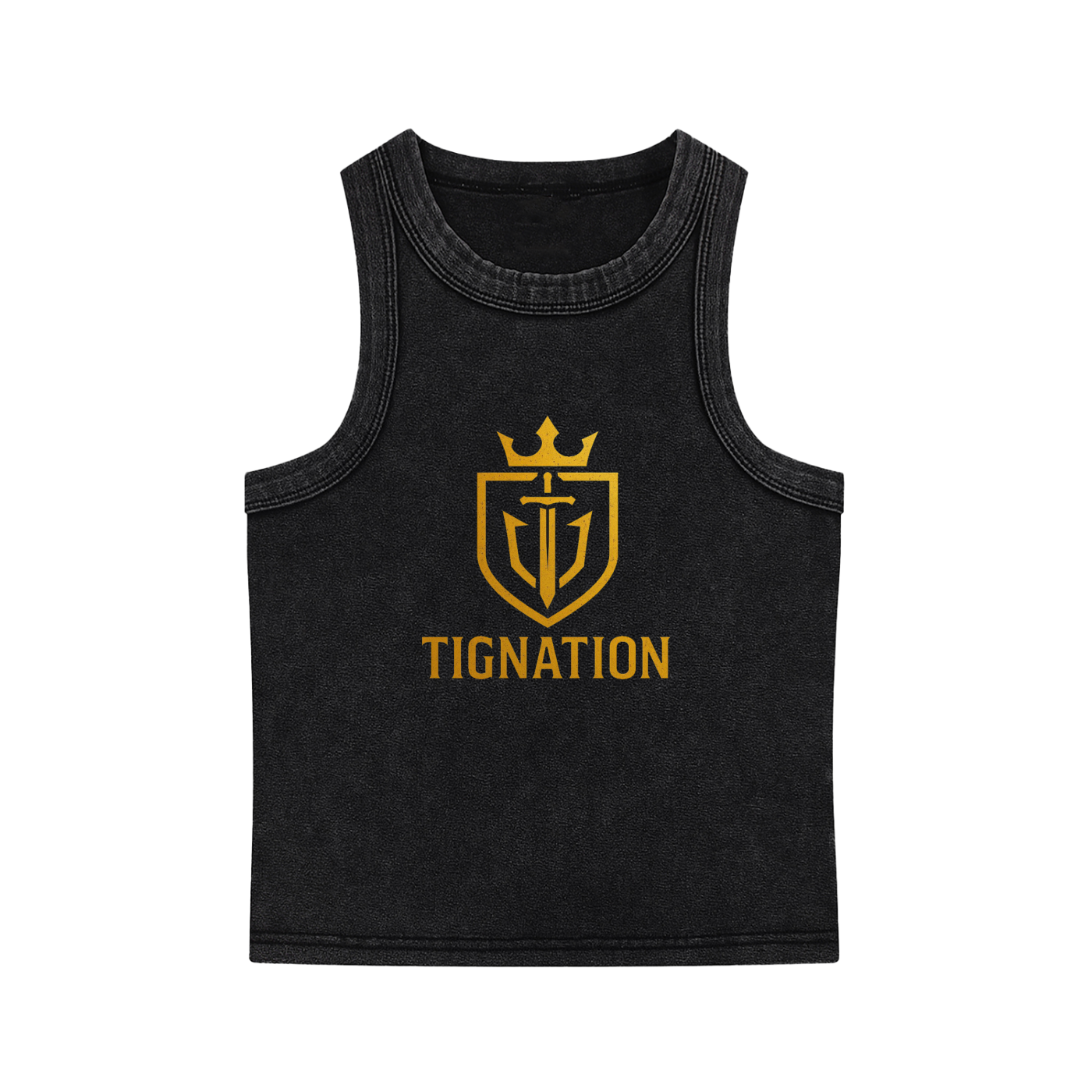 Women's "T.I.G." Snow Washed Tank Top
