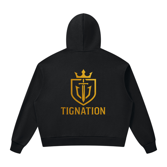 "The Door" Unisex Drop Shoulder Full Zip Hoodie