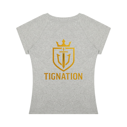 "Our House" Women’s Slim Raglan T-Shirt
