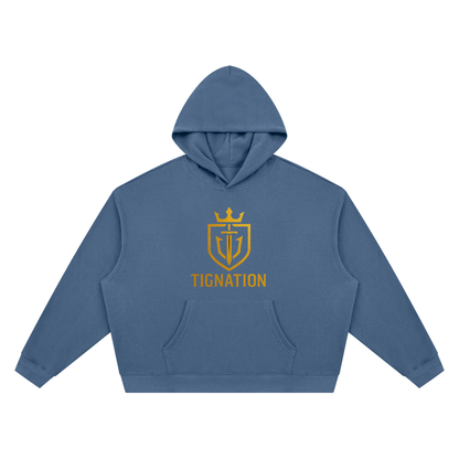 "T.I.G." Unisex Waffle Boxy Hoodie