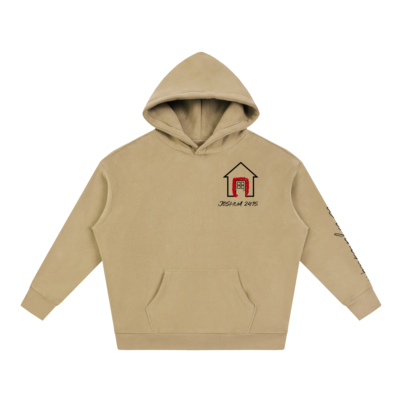 "Our House" Oversize Fleeced Hoodie