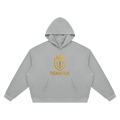"T.I.G." Unisex Waffle Boxy Hoodie