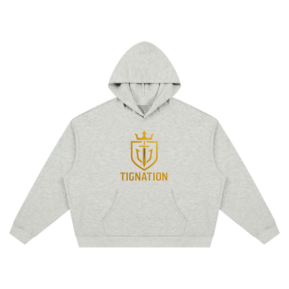 "T.I.G." Unisex Waffle Boxy Hoodie