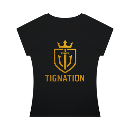 "Our House" Women’s Slim Raglan T-Shirt