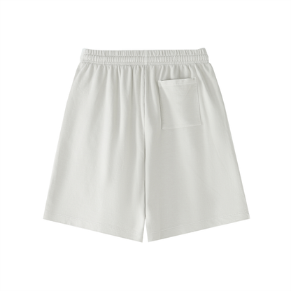 "T.I.G." Vintage Wash Cotton Shorts