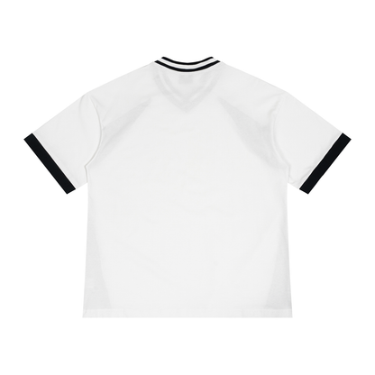 "T.I.G." Unisex Color Block V-Neck T-Shirt