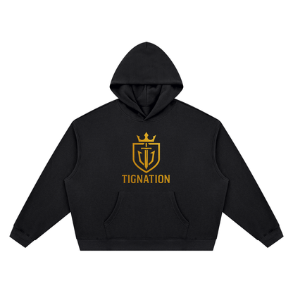 "T.I.G." Unisex Waffle Boxy Hoodie