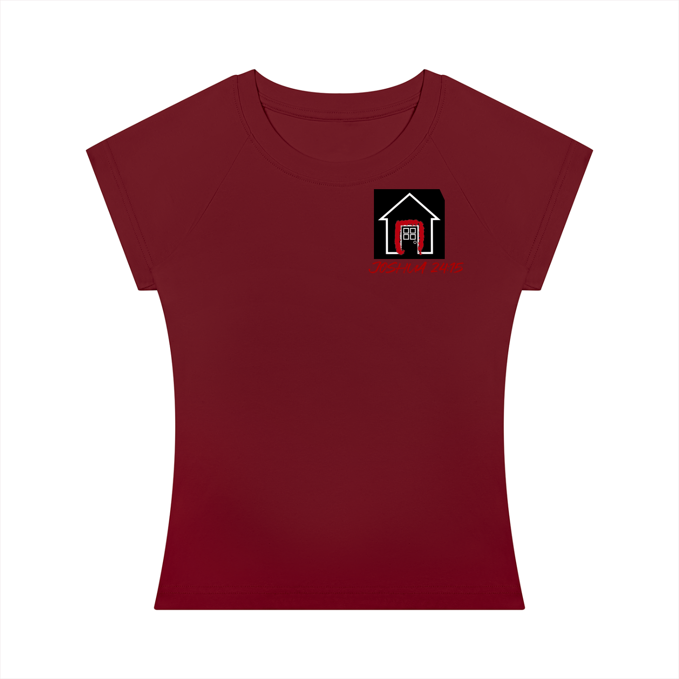 "Our House" Women’s Slim Raglan T-Shirt
