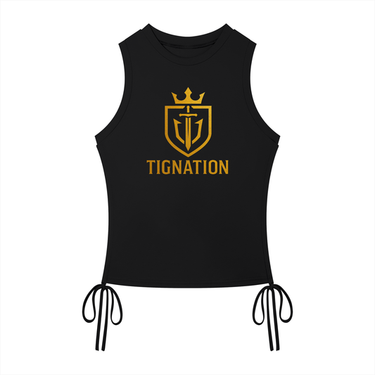 "T.I.G." Women’s Drawstring Tank Top