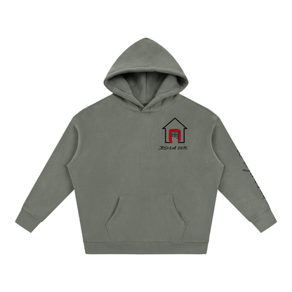 "Our House" Oversize Fleeced Hoodie