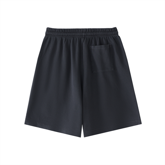 "T.I.G." Vintage Wash Cotton Shorts