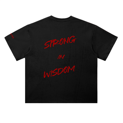 "The Path" Heavyweight Drop Shoulder Cotton T-Shirt