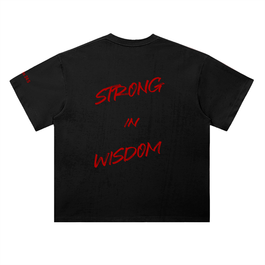 "The Path" Heavyweight Drop Shoulder Cotton T-Shirt