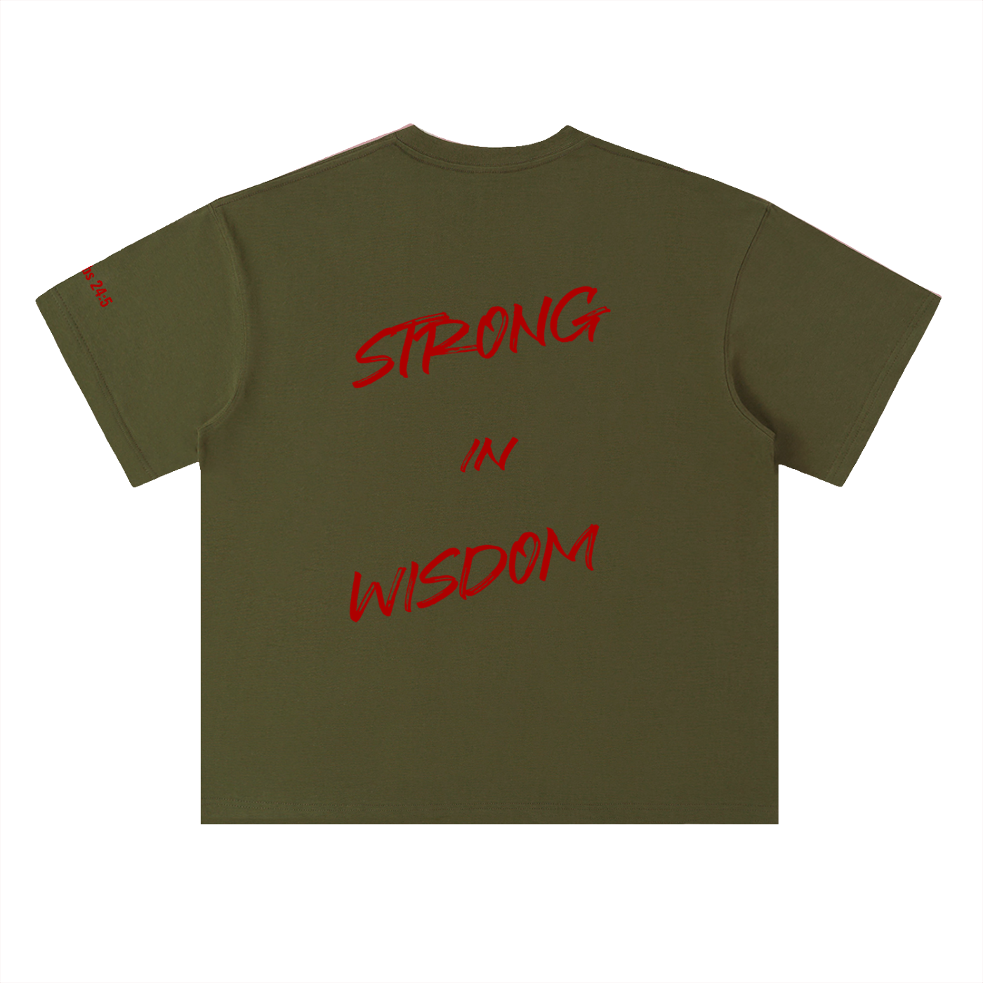 "The Path" Heavyweight Drop Shoulder Cotton T-Shirt