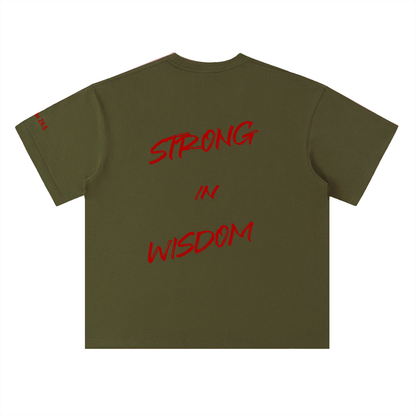 "The Path" Heavyweight Drop Shoulder Cotton T-Shirt